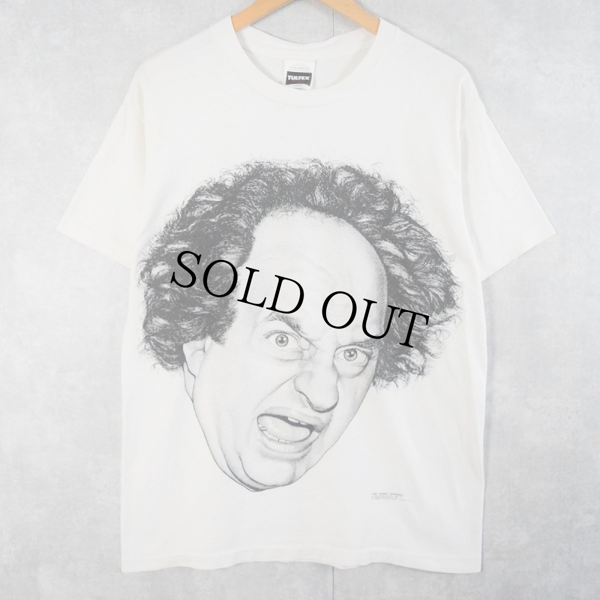 画像1: 90's THE THREE STOOGES コメディアンプリントTシャツ L (1)
