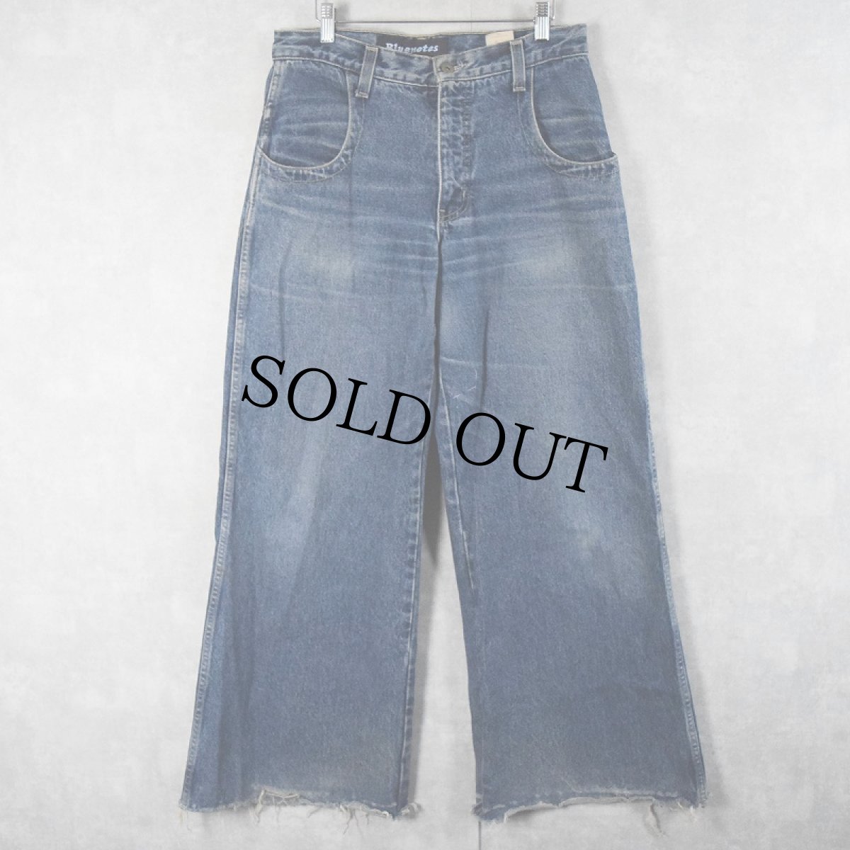画像2: 90〜2000's Bluenotes CANADA製 ワイドデニムパンツ W31 (2)