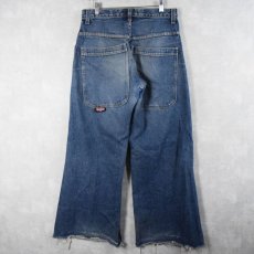 画像3: 90〜2000's Bluenotes CANADA製 ワイドデニムパンツ W31 (3)