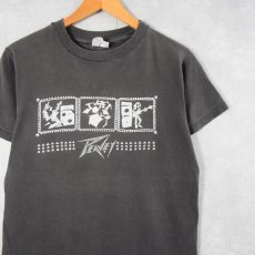 画像1: 80〜90's Peavey USA製 音響機器メーカー プリントTシャツ M (1)
