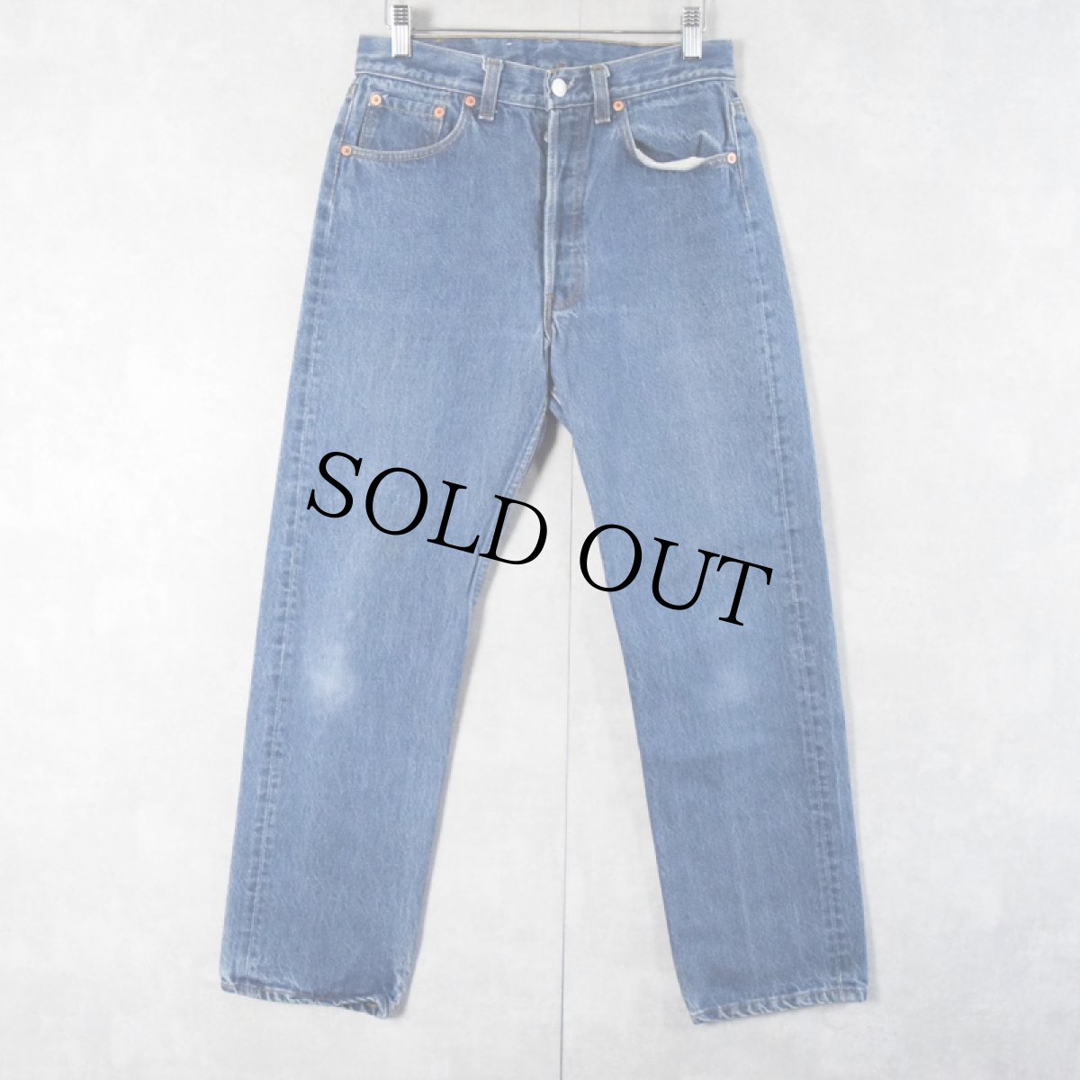 画像1: 90〜2000's Levi's 501 USA製 デニムパンツ W28 (1)