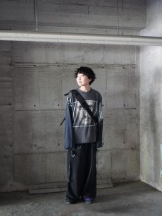 画像3: TRIPP NYC レースデザイン ワイドボンテージパンツ W39 (3)