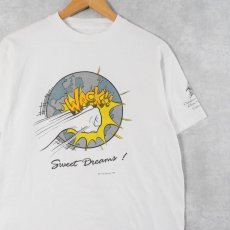 画像1: 【SALE】 90's "Sweet Dreams!" シュールイラストプリントTシャツ (1)