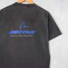 画像2: BOEING "what will tomorrow bring?" 航空宇宙機器製造会社 プリントTシャツ M (2)