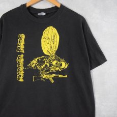 画像1: 90's USA製 "Killer Beers" ミツバチプリントTシャツ XL (1)
