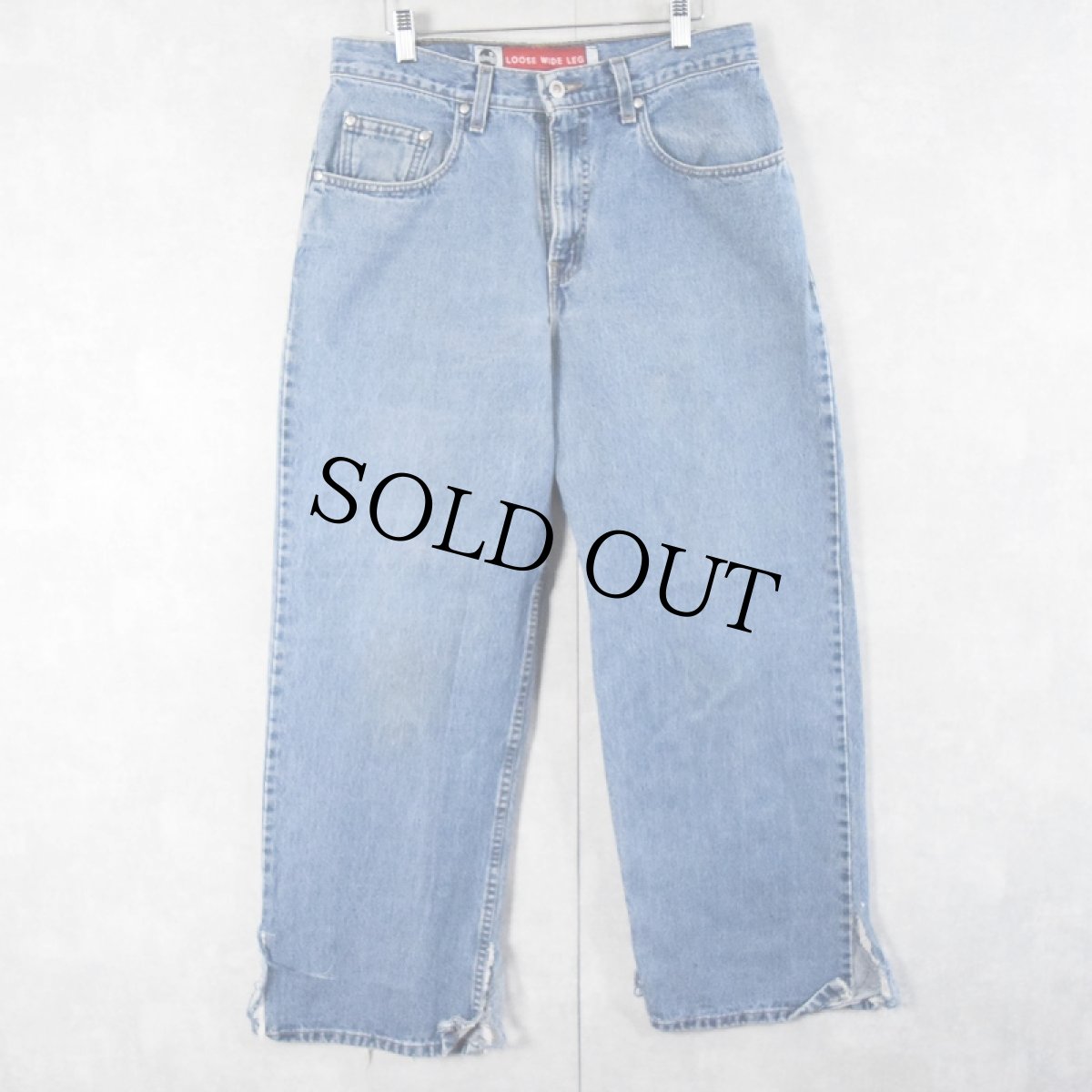 画像1: 【SALE】 Levi's SILVERTAB "LOOSE WIDE LEG" デニムパンツ W30 (1)