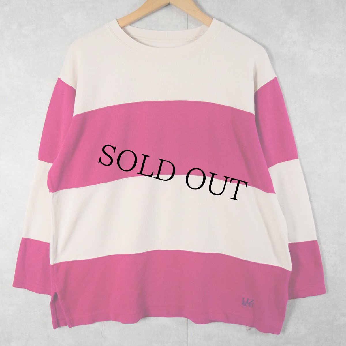 画像2: LIZ & CO. ボーダー柄 切り替えデザイン ロンT (2)