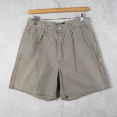 画像3: 90's POLO Ralph Lauren USA製 2タック コットンチノショーツ W28 (3)