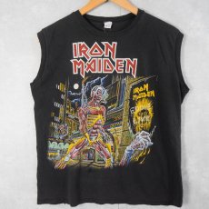 画像1: 80's IRON MAIDEN ヘヴィメタルバンドタンクトップ SIZE2 (1)
