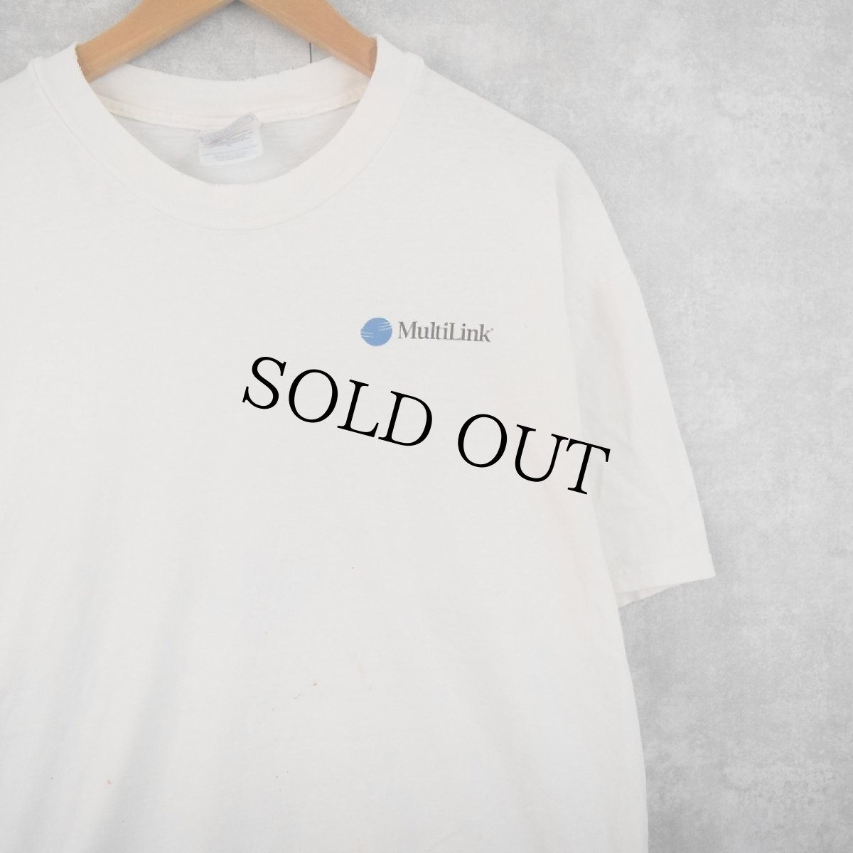 画像2: MultiLink "If this is your conference room..." ロゴプリントTシャツ XL (2)