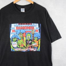 画像1: 2000's RAMONES パンクロックバンドTシャツ BLACK XL (1)