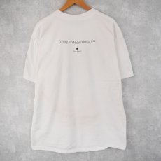画像2: Apple Think different  "Coming to Macintosh near you." ロゴプリントTシャツ XL (2)