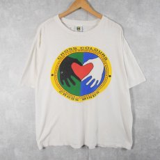 画像1: 90's CROSS COLOURS "CROSS MINDS" プリントTシャツ ONE SIZE (1)