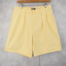 画像3: 90's POLO Ralph Lauren USA製 2タック チノショーツ W32 (3)