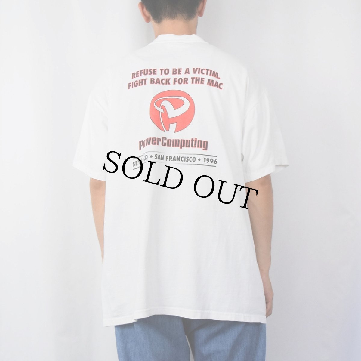 画像3: 90's Apple × KOZIK "Power Computing" アートプリントTシャツ XL (3)