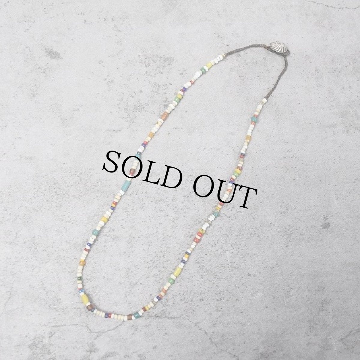 画像2: RORAN "Antique Grass Beads" 2WAY ネックレス/ブレスレット (2)