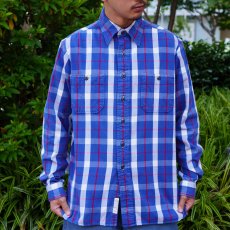 画像1: POLO Ralph Lauren チェック柄 ヘビーネルシャツ L (1)