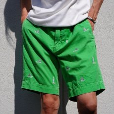 画像1: POLO Ralph Lauren "BEDFORD CHINO CLASSIC FIT" サーフボード×サメ 刺繍チノショーツ W35 (1)