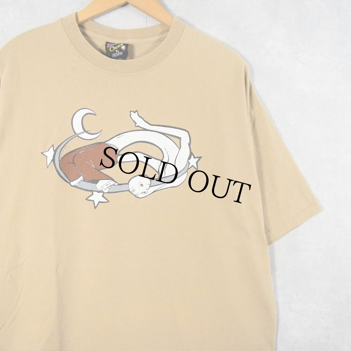 画像1: 90's Scribe Industries ローラースケートブランド ロゴプリントTシャツ XL (1)