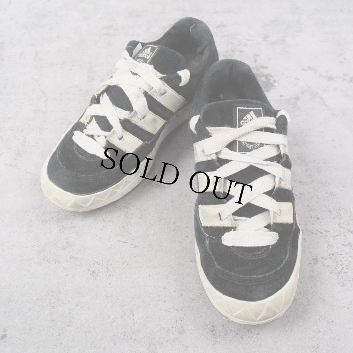 画像1: 90's Adidas ADIMATIC スエードスニーカー 26.5cm (1)