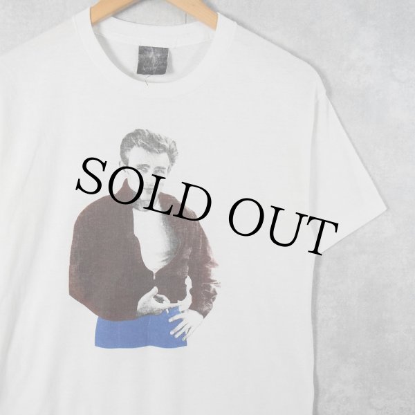 James Dean Tシャツ Lサイズ ホワイト James Dean L/S T-shirt - WHITE 101 (25-0922S) | セレクト