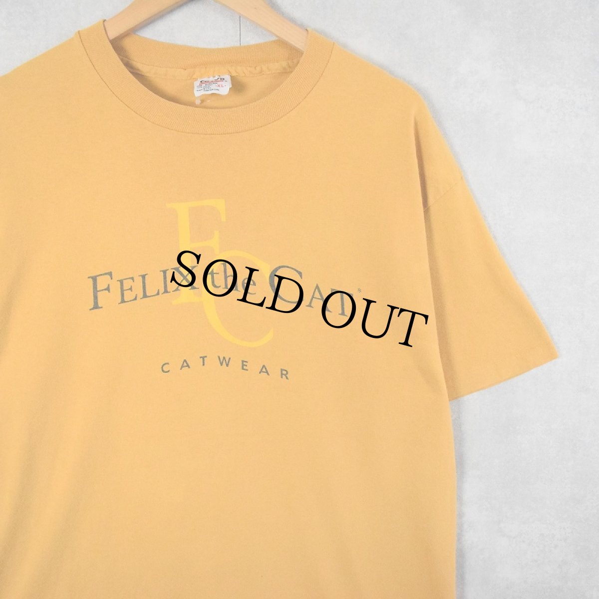 画像2: 90's FELIX USA製 "FELIX THE CAT" キャラクタープリントTシャツ XL (2)