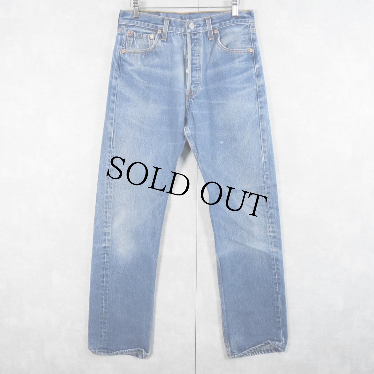 画像1: 90's Levi's 501 USA製 デニムパンツ W29 (1)