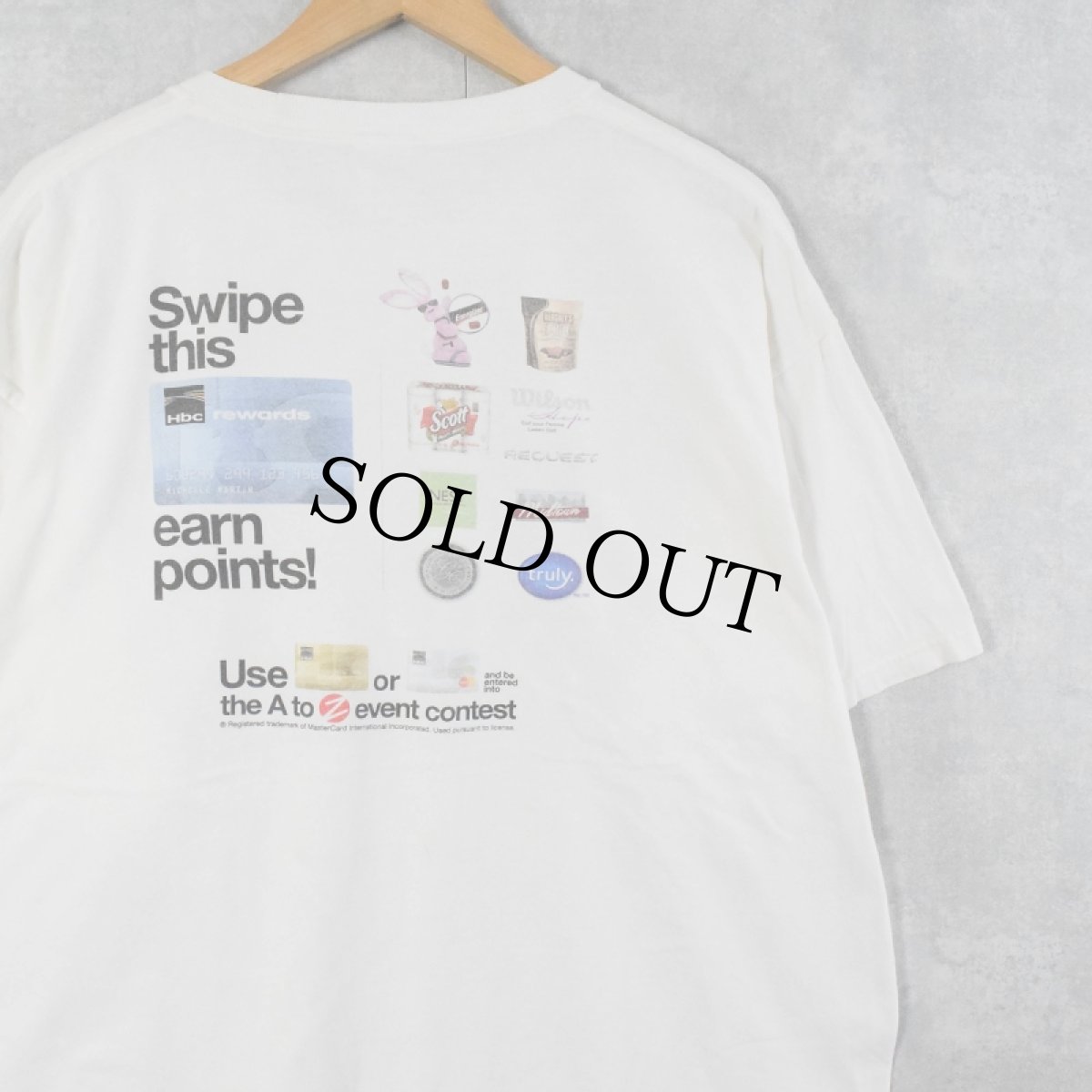 画像2: Zellers ディスカウントストアプリントTシャツ XL (2)