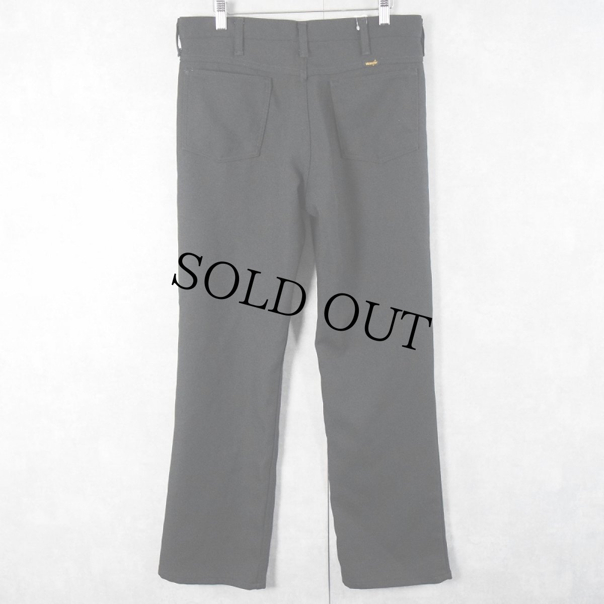 画像2: 90's Wrangler USA製 ランチャードレスジーンズ BLACK W31 (2)