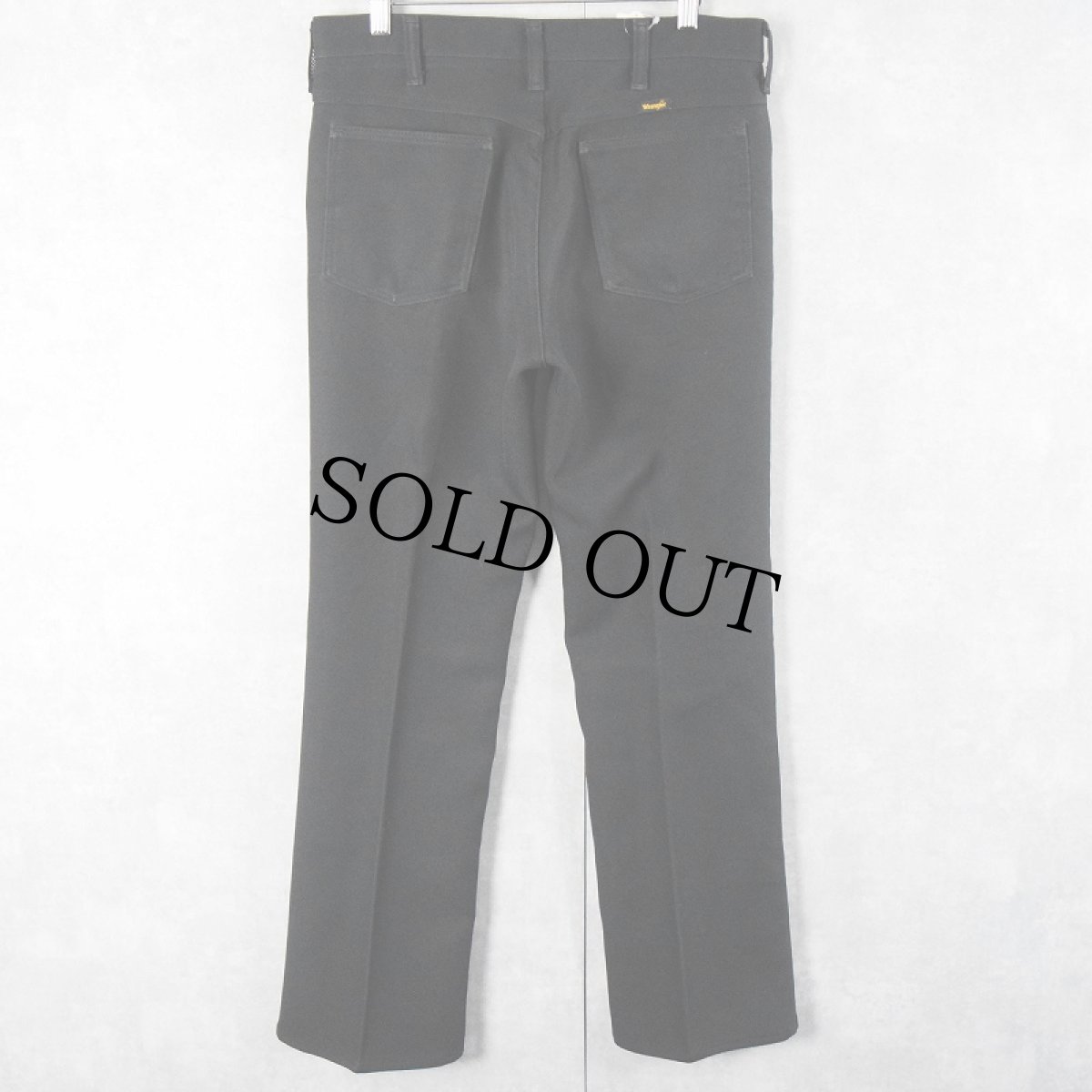 画像2: 90's Wrangler USA製 ランチャードレスジーンズ BLACK W31 (2)