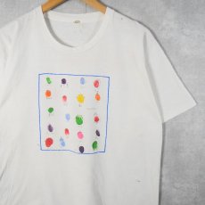 画像1: 90's "JOHNNY BOY"  ハンドペイント Tシャツ L (1)