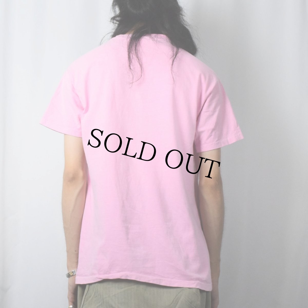 画像3: 80〜90's Hanes USA製 無地Tシャツ L (3)