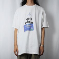 画像2: 【SALE】 UNIVERSAL STUDIOS CREDIT CARD クレジットカード会社プリントTシャツ XL (2)