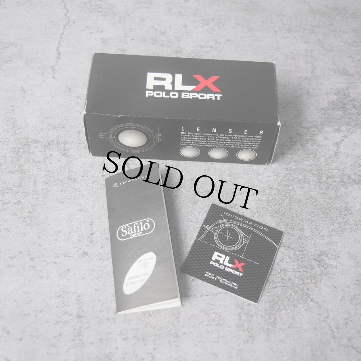 画像2: RLX  POLO SPORT ITALY製 カラーレンズサングラス 箱付き (2)