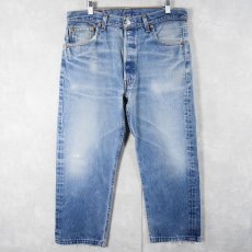 画像1: 90's Levi's 501 ブランクタブ USA製 デニムパンツ W34 (1)