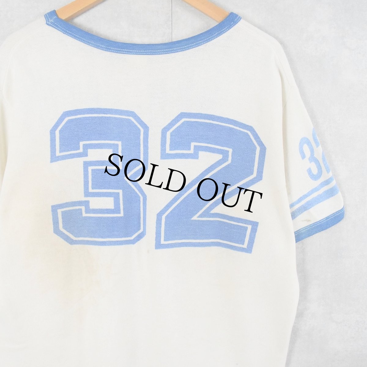 画像2: 70's ベースボールリンガースウェット (2)