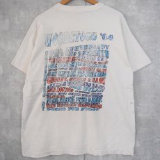画像2: 【SALE】 1994 WOODSTOCK USA製 ロックフェスティバルTシャツ (2)