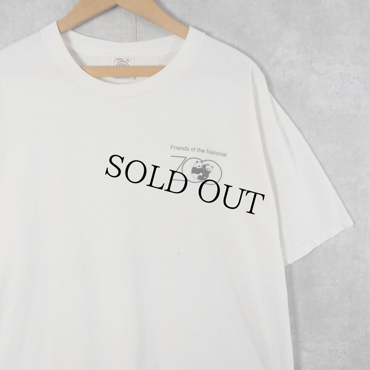 画像2: 2000's Friends of the National パンダプリントTシャツ XL (2)