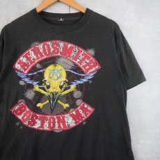 画像1: 90's AEROSMITH × PUSHEAD "PUMP" ロックバンドツアープリントTシャツ BLACK (1)
