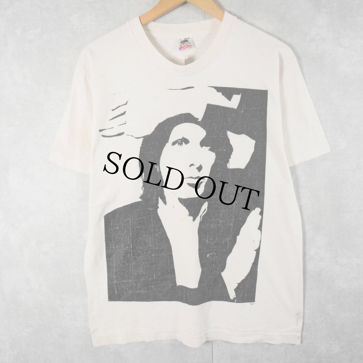 画像1: 90's Adrian Belew USA製 ミュージシャンプリントTシャツ L (1)