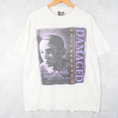 画像1: 90's DAMAGED "Queensryche" デスグラインド バンド アルバムプリントTシャツ XL (1)