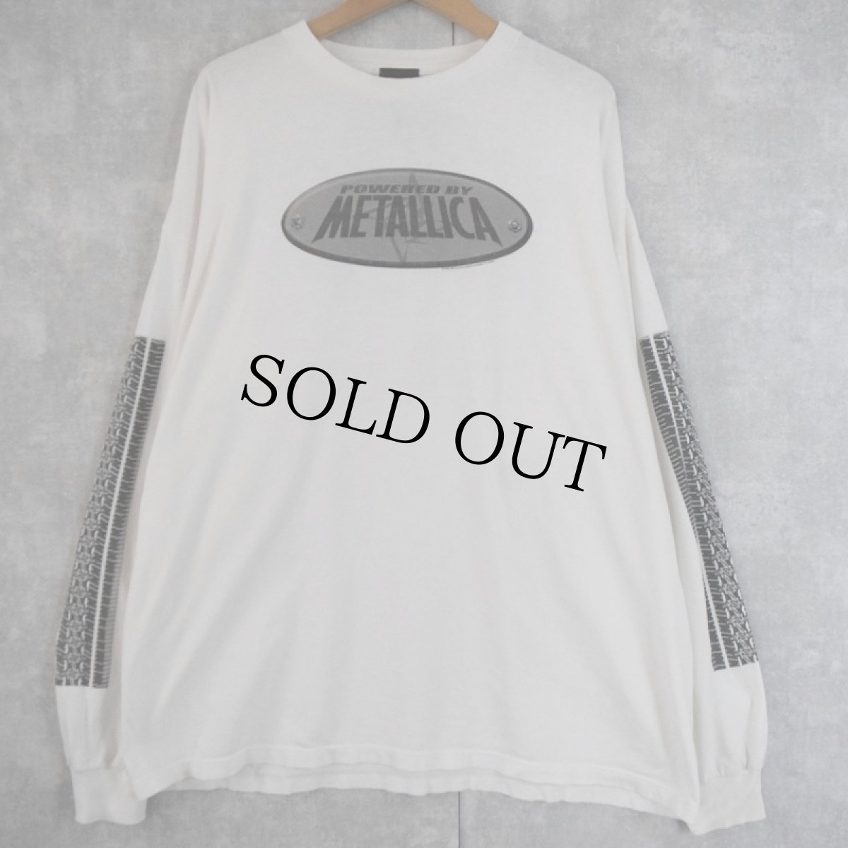 画像1: 2002 METALLICA ロックバンド プリントロンT 2XL (1)