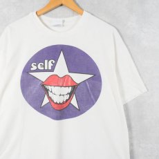 画像1: Self オルタナティブポップロックバンド プリントTシャツ XL (1)