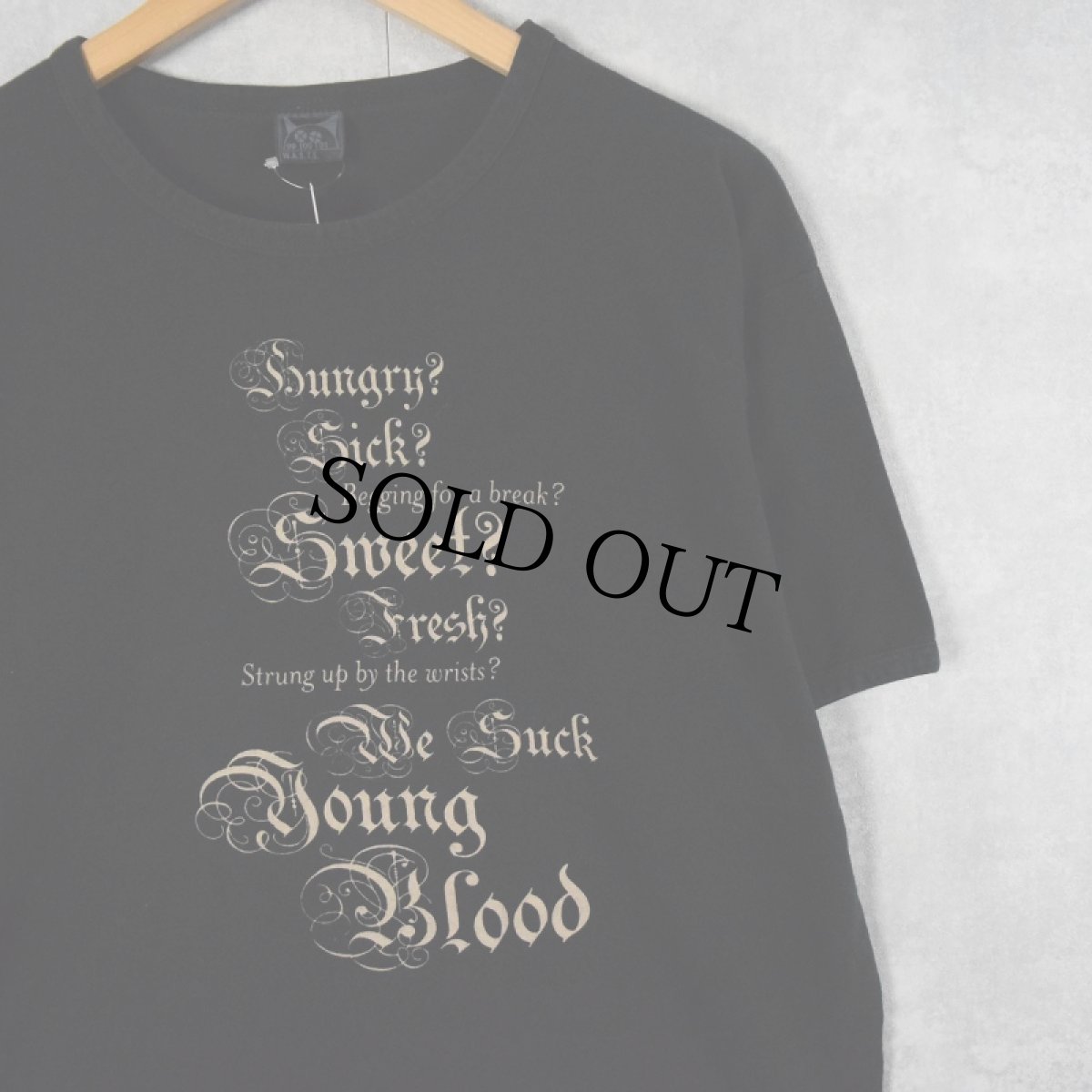 画像1: 2000's Radiohead ロックバンドプリントTシャツ L (1)