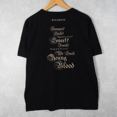 画像2: 2000's Radiohead ロックバンドプリントTシャツ L (2)