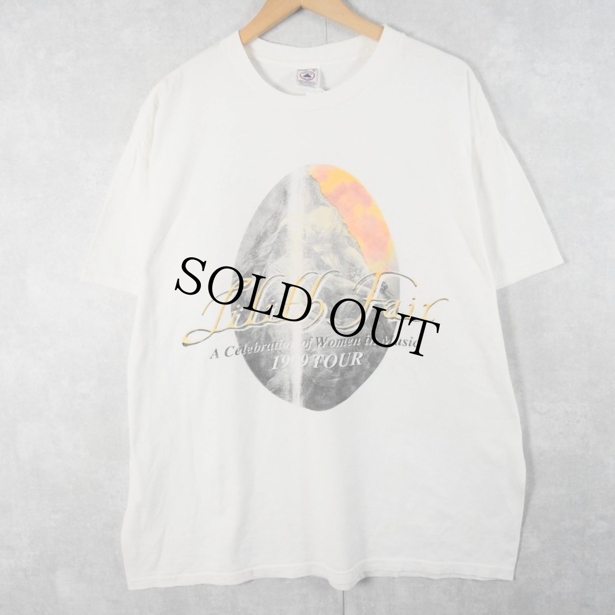 画像1: 90's〜 Lilith Fair 1999 Tour ミュージックフェスティバルTシャツ XL (1)