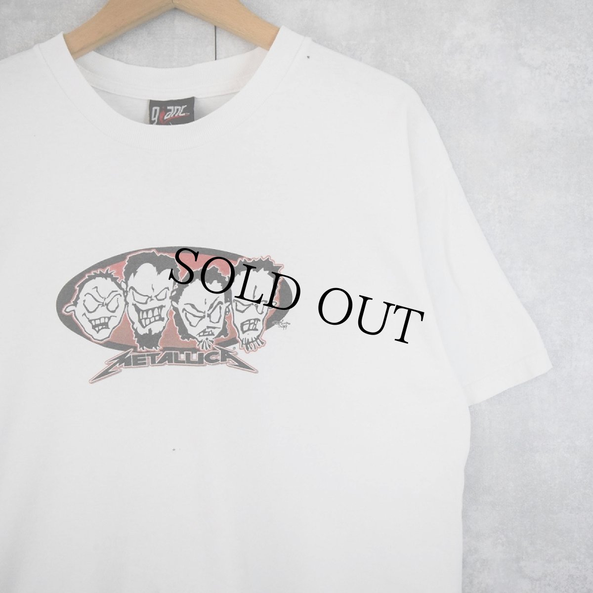 画像1: 90's METALLICA ロックバンド プリントTシャツ L (1)