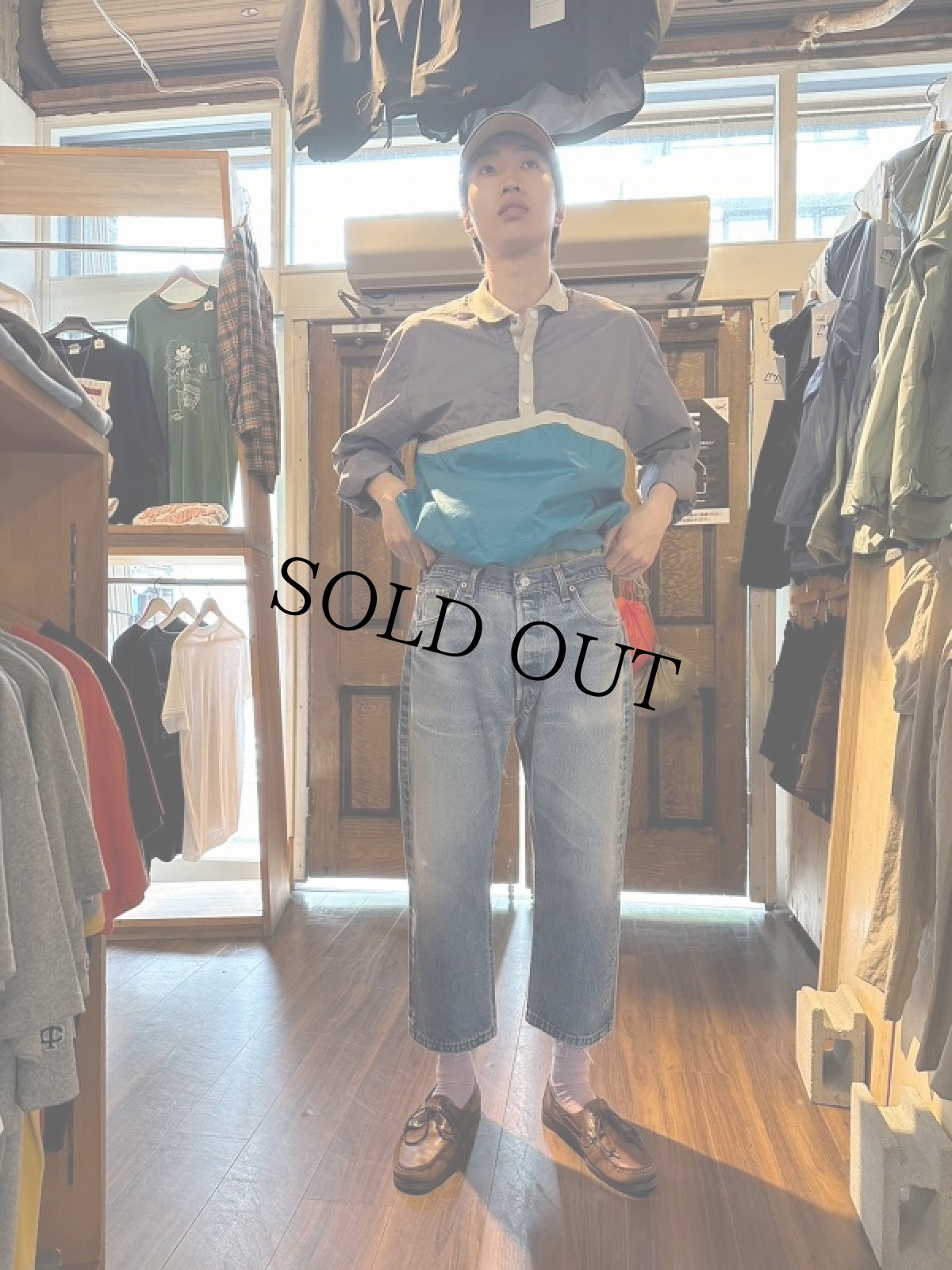 画像2: 90's Levi's 501 ブランクタブ USA製 デニムパンツ W34 (2)