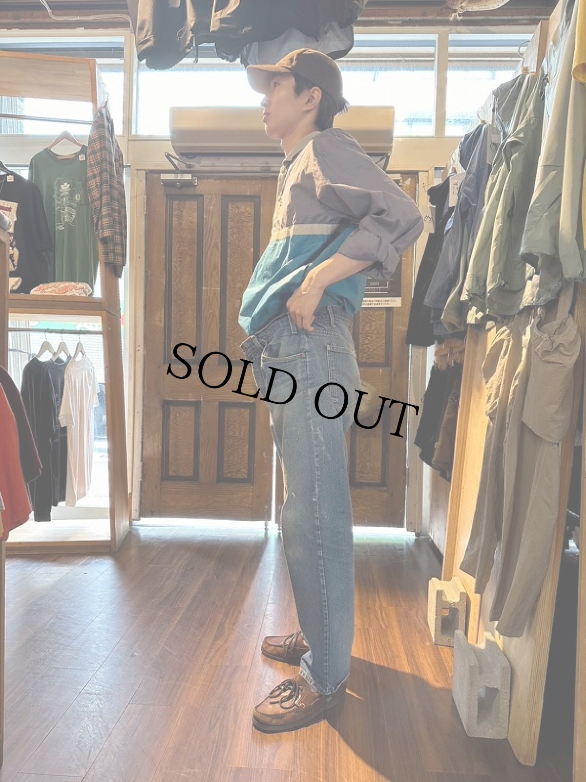 画像3: 80's Levi's 505 オレンジタブ デニムパンツ W37 (3)