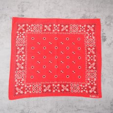 画像2: 【SALE】 60's FAST COLOR 花柄 バンダナ (2)